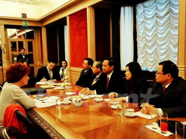 ຄະນະກວດກາລັດຖະບານຫວຽດນາມເຮັດວຽກຢູ່ອີຕາລີ